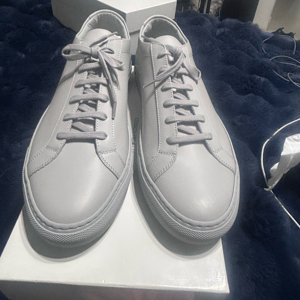 Common Projects Light Gray Sneakers